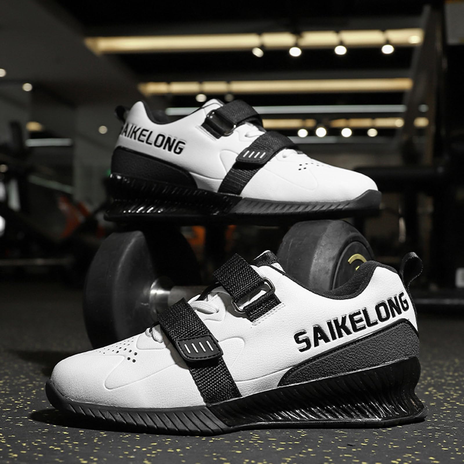 Chaussures De Force D'HaltéRophilie,Chaussures Squat Fitness,Femmes HaltéRophilie Chaussures,Respirant Et LéGer,Multi Usage,RéSistante à l'usure,pour Yoga Gymnastique AéRobic
