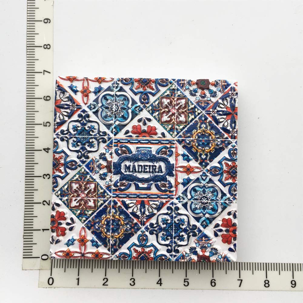 Aimant De Réfrigérateur 3D Madeira Portugal - Décoration De Maison Et