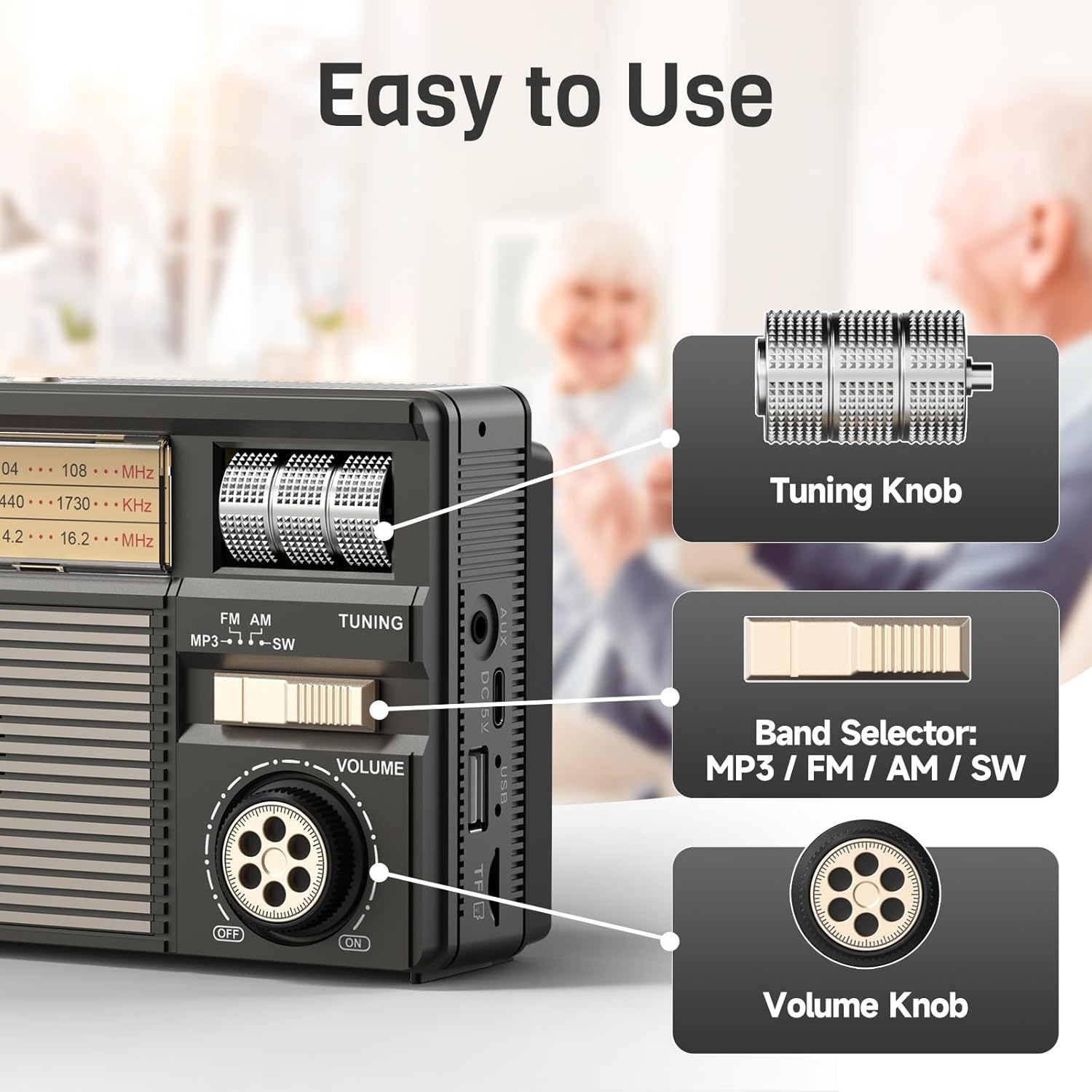 PRUNUS J-139 Easy to Use Controls