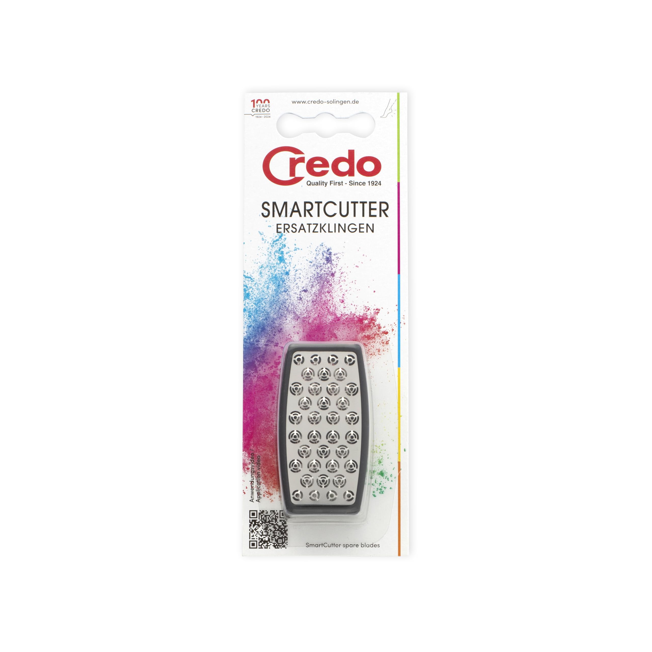 Credo Smartcutter Wkład do Tarki do Stóp, 2 Sztuki