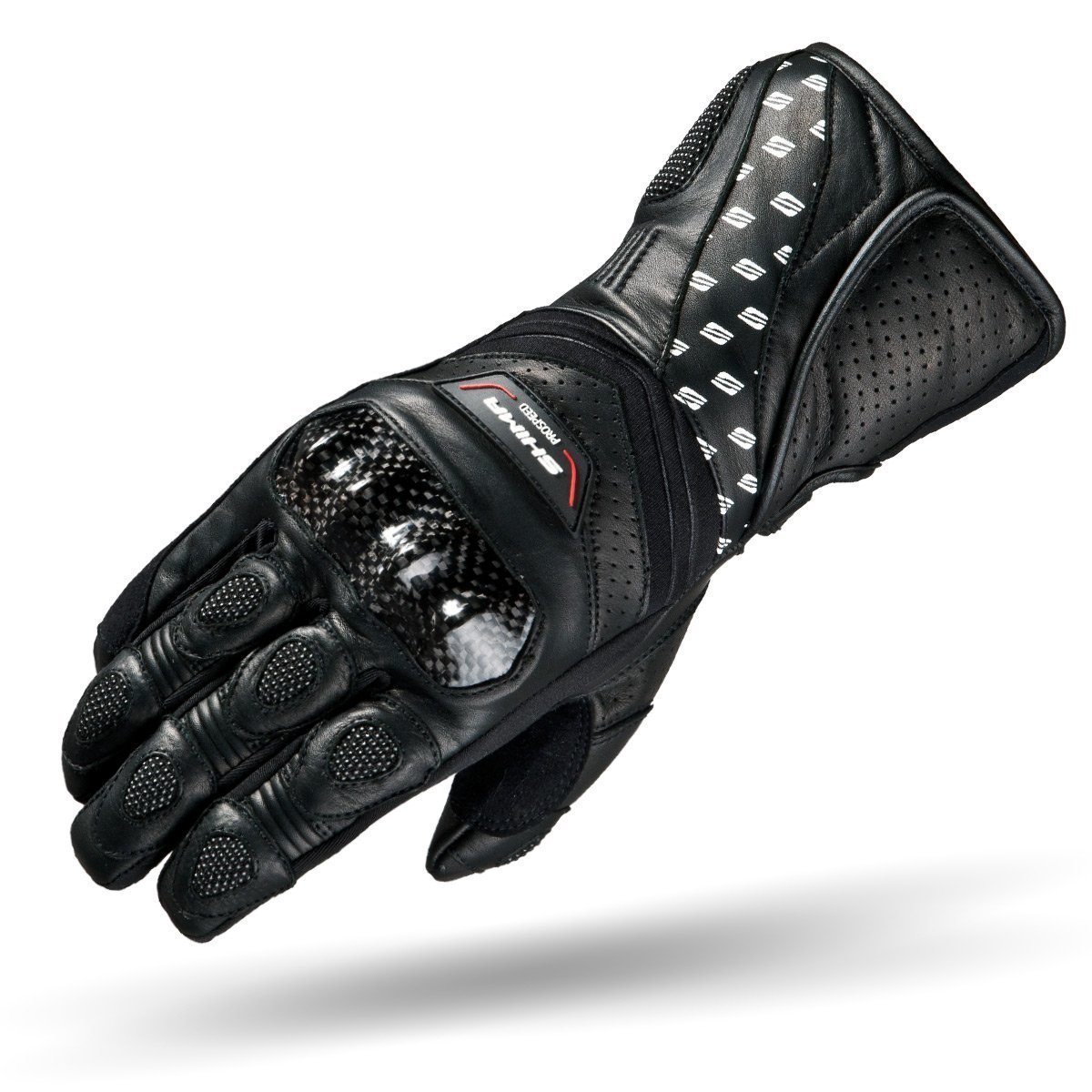 Shima PROSPEED męskie rękawice motocyklowe Superfabric Sport na lato, skóra (S-XXL, czarne), XXL