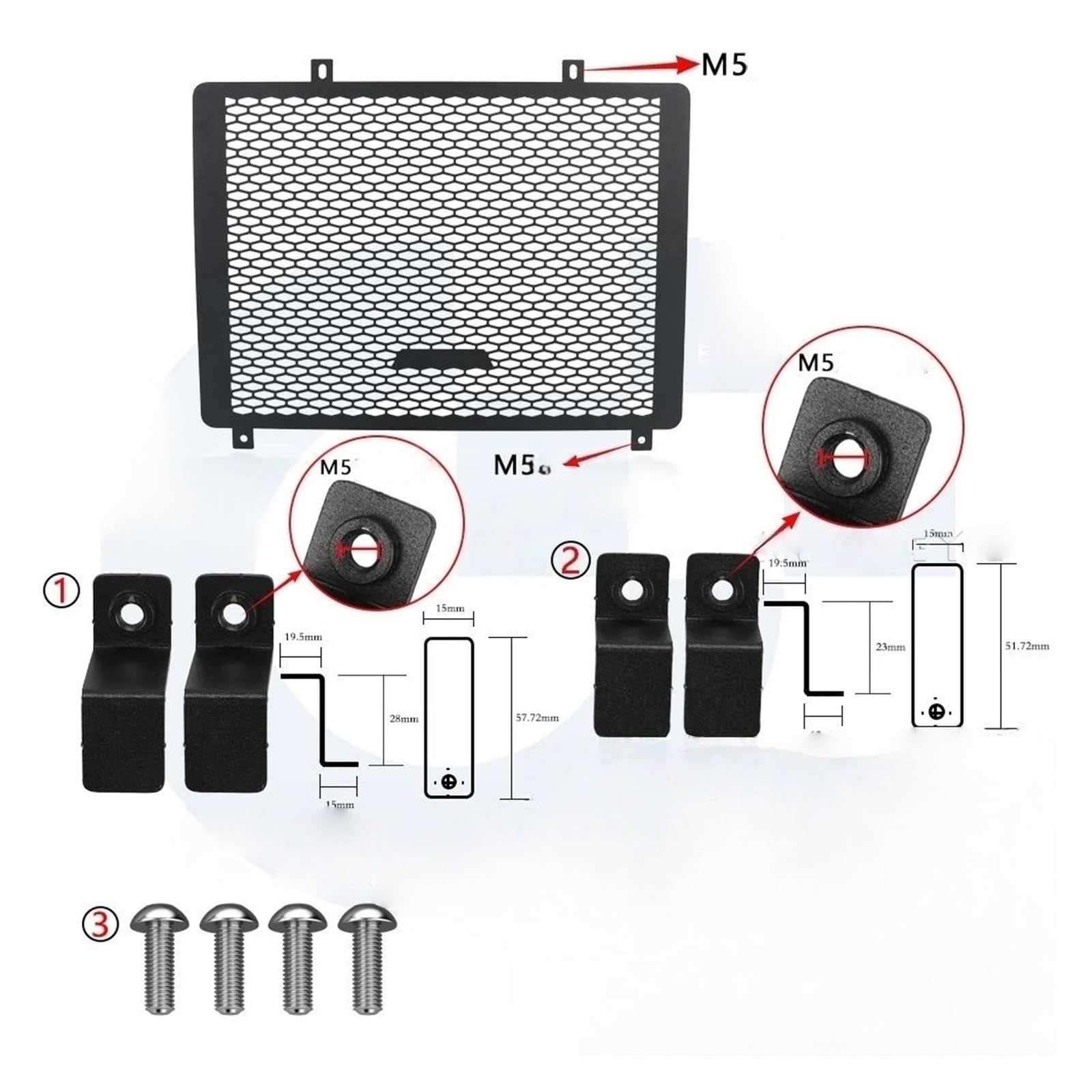 Protezione radiatore moto Per CF 675NK 675SRR 675 SR-R NK675 2024 2025 2026 Moto Accessori In Alluminio Griglia Del Radiatore Protezione Della Copertura