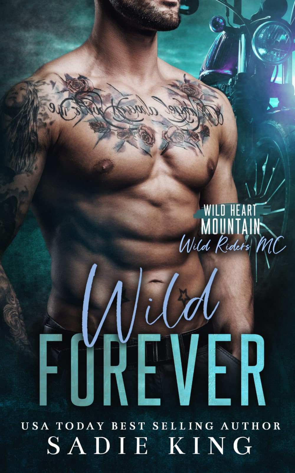 Wild Forever: A Single Dad Forbidden Romance (Wild Heart Mountain: Wild Rider's MC)
