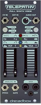 Dreadbox Telepathy Full Synth Voice Analog Synthesizer Eurorack Module