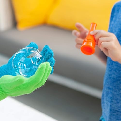 Miniatura 6 de BomBom Bubbles Paquete de guantes mágicos  Crea una experiencia de burbujas imposibles de reventar, incluye un par de guantes de burbujas mágicas y