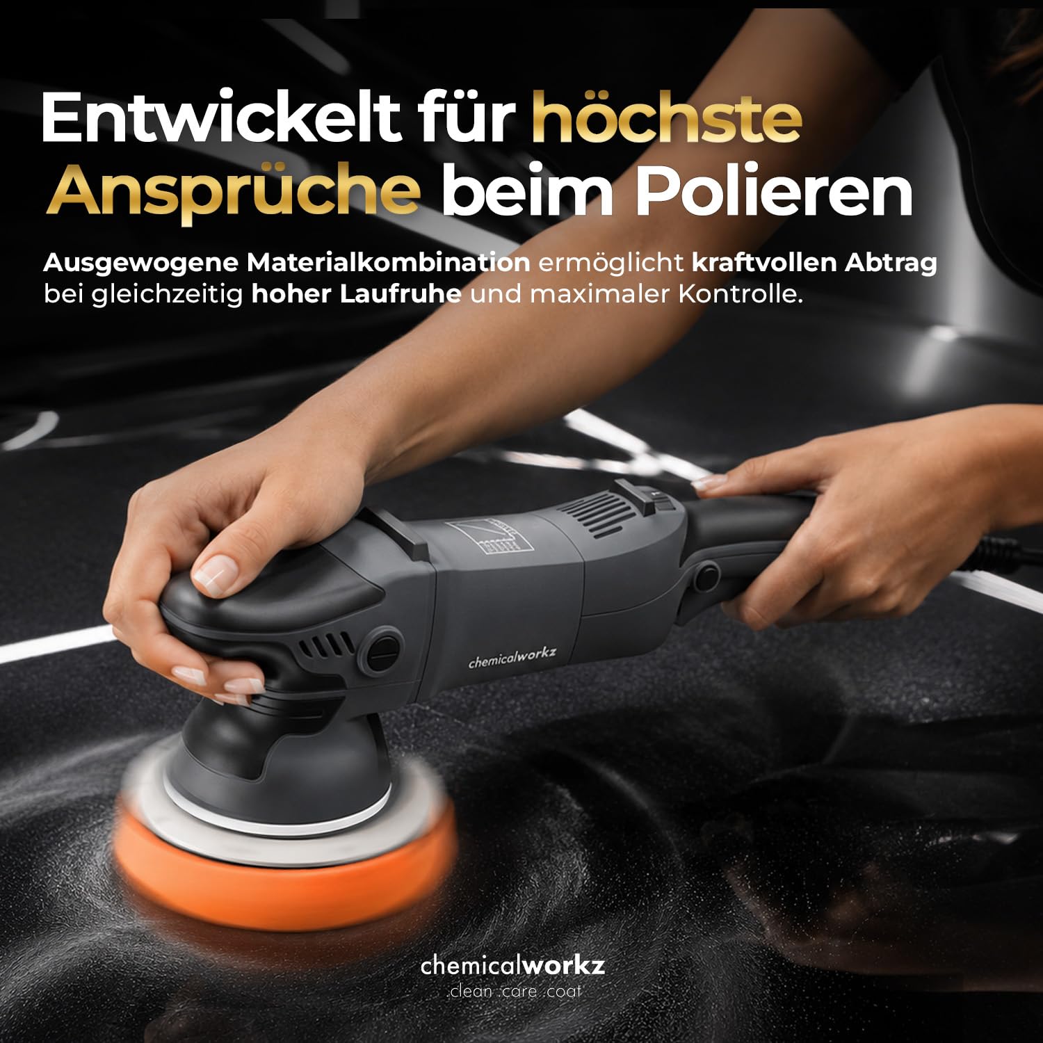 Chemicalworkz Performance Pads 125mm Promotion Box Polierpad Set – Premium Polierschwämme | Autopolitur, Kratzerentfernung, Lackkorrektur & Glanz für Exzenter und Rotationspoliermaschinen | 6-teilig