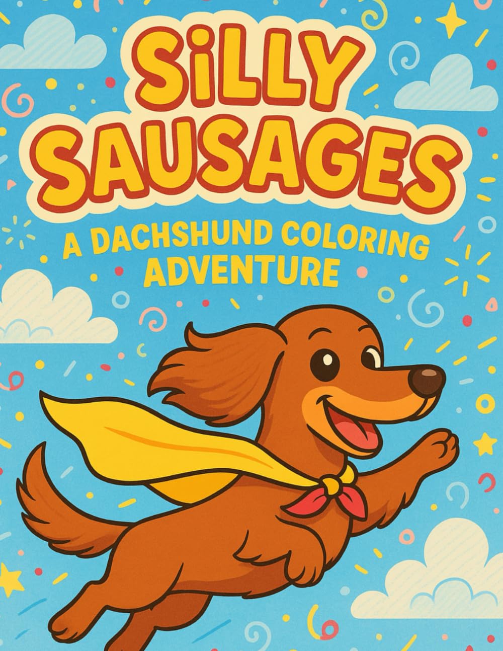 Silly Sausages: A Dachshund Coloring Adventure: A Dachshund Coloring Adventure for Kids and Dog Lovers