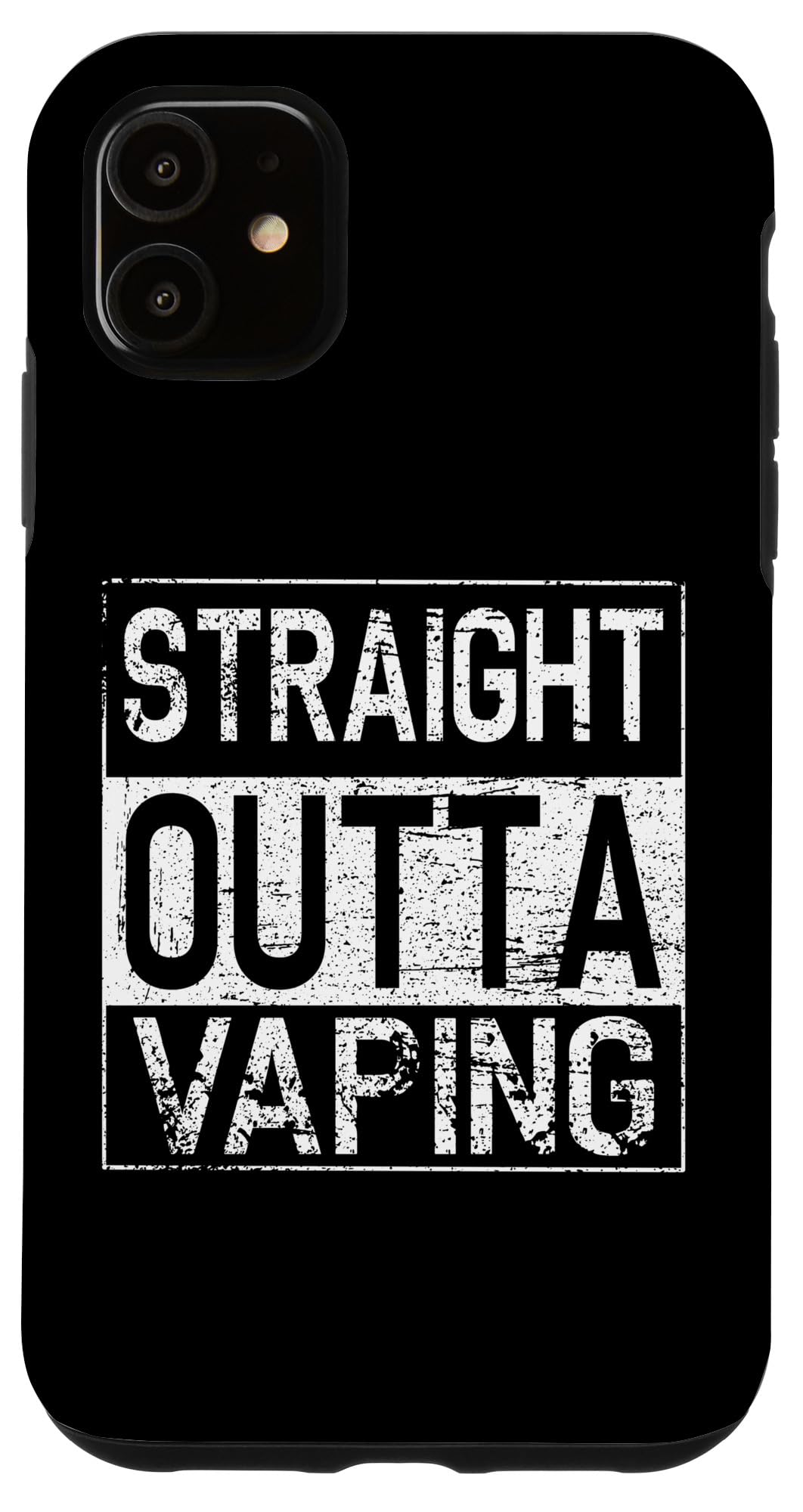 Amazon.com: iPhone 11 Outta Vaping I Quit Vaping Anti-Vape Case : Cell  Phones & Accessories