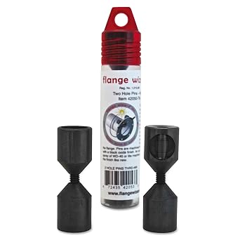 Flange Wizard 42050-TM Two Hole Pins, 5/16" - 63/64"