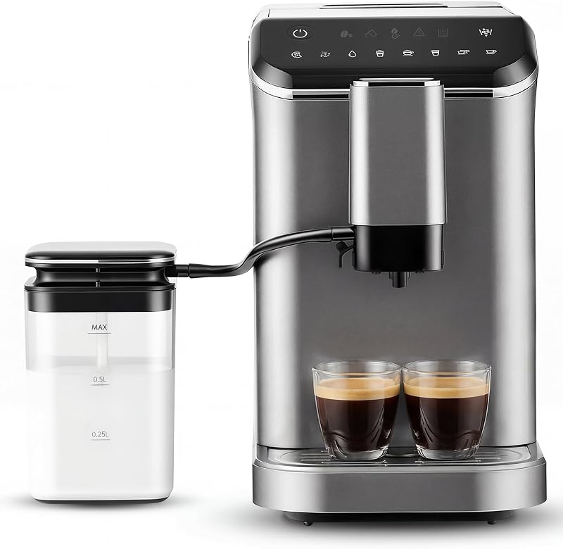 EUHOMY Fully Automatic Espresso Machine