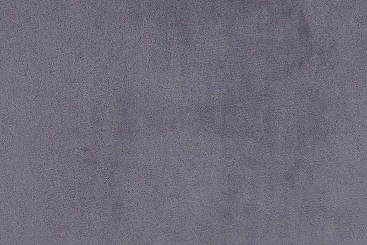 Hela Tische Amanda Set di 2 sgabelli da bar, con rivestimento effetto velluto di colore grigio e struttura di colore grigio, girevoli a 360°, dotati di base a tromba e funzione di sollevamento