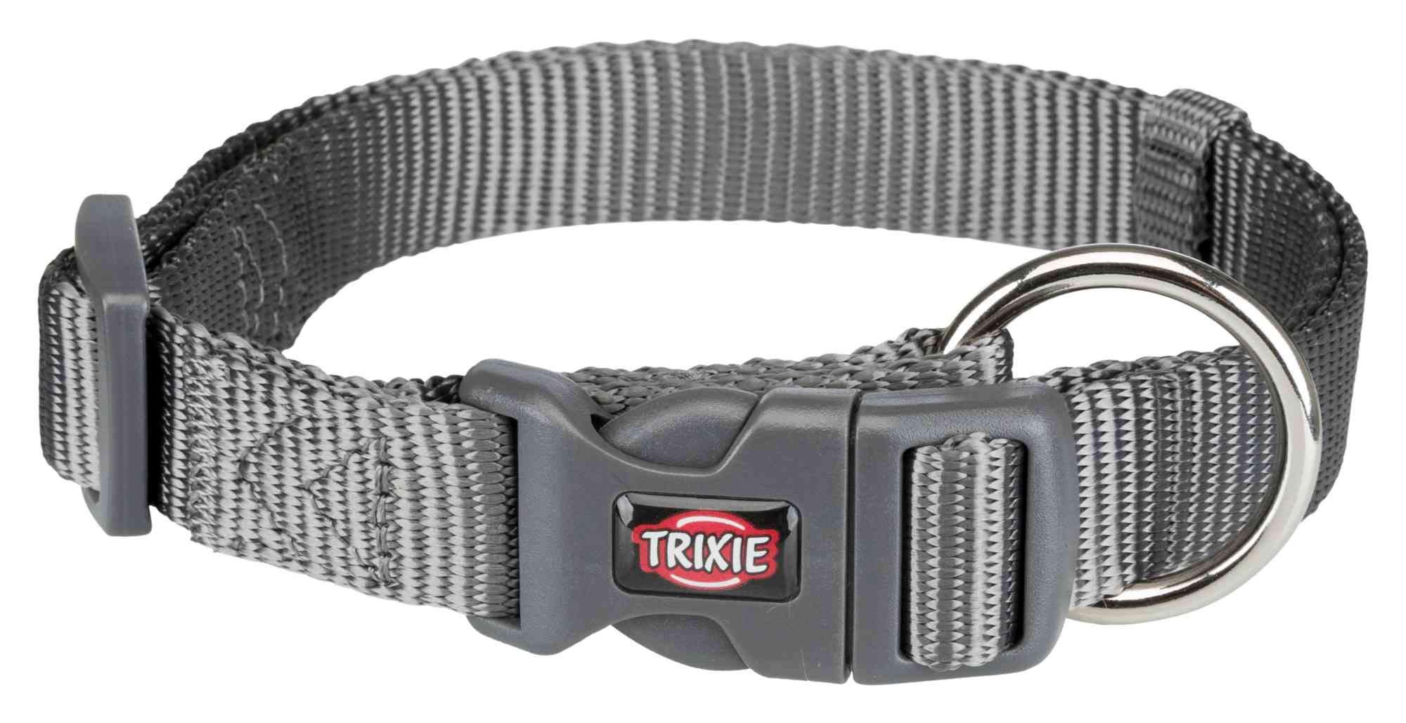 Trixie Premium Dog Collar, M-L: 35-55cm/ 20mm (Graphite) (B07KV5M5D4) Amazon Price History, Amazon Price Tracker