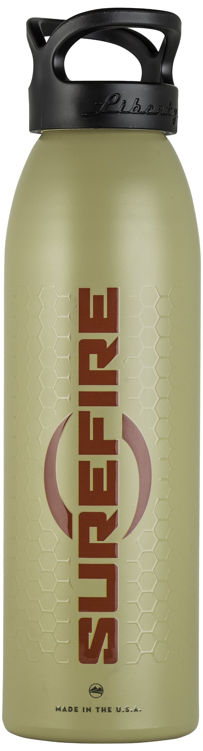 SureFire Water Bottle, Invictus, Tan, Aluminum, 24 fl oz #BTL-TN-003