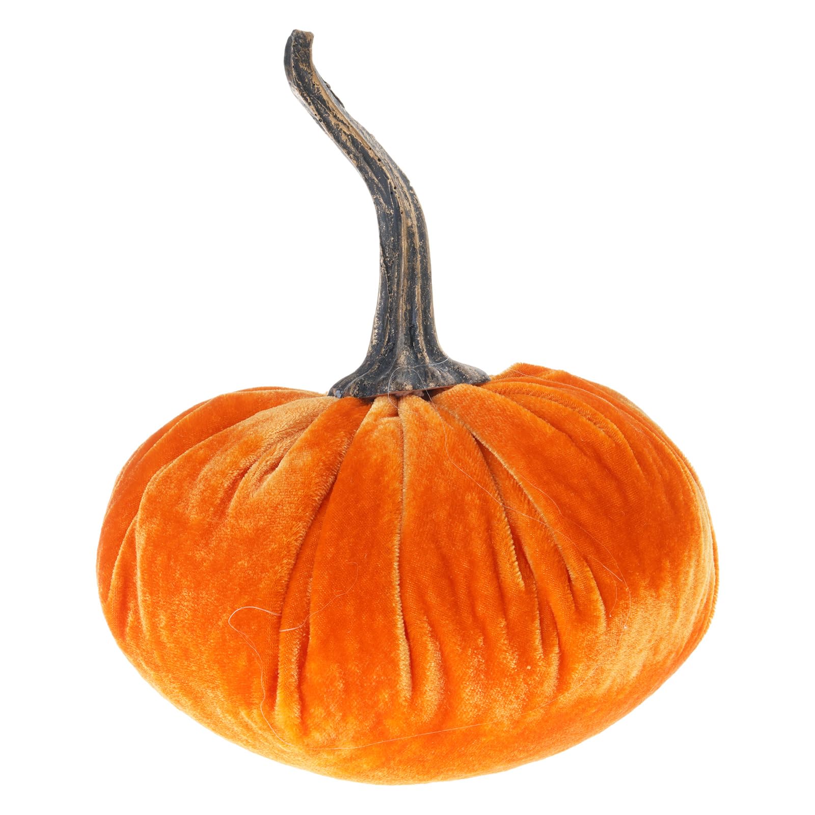 NEWFT Artificial Pumpkin Ornament Soft Stuffed Pumpkins for Doll Desktop Decor for Fall Halloween Thanksgiving Decoration Festival