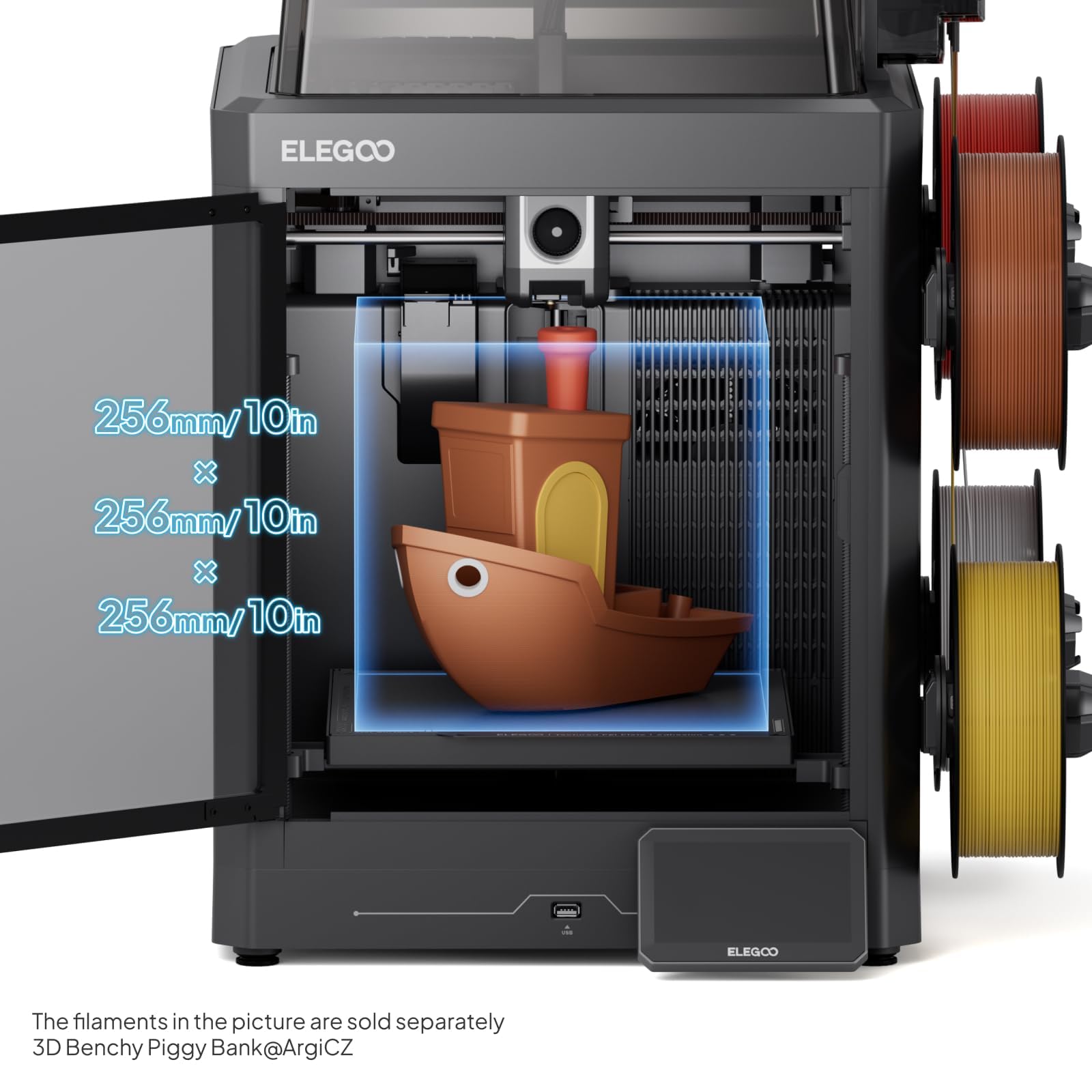 ELEGOO Centauri Carbon 2: 4-Color 3D Printer -7