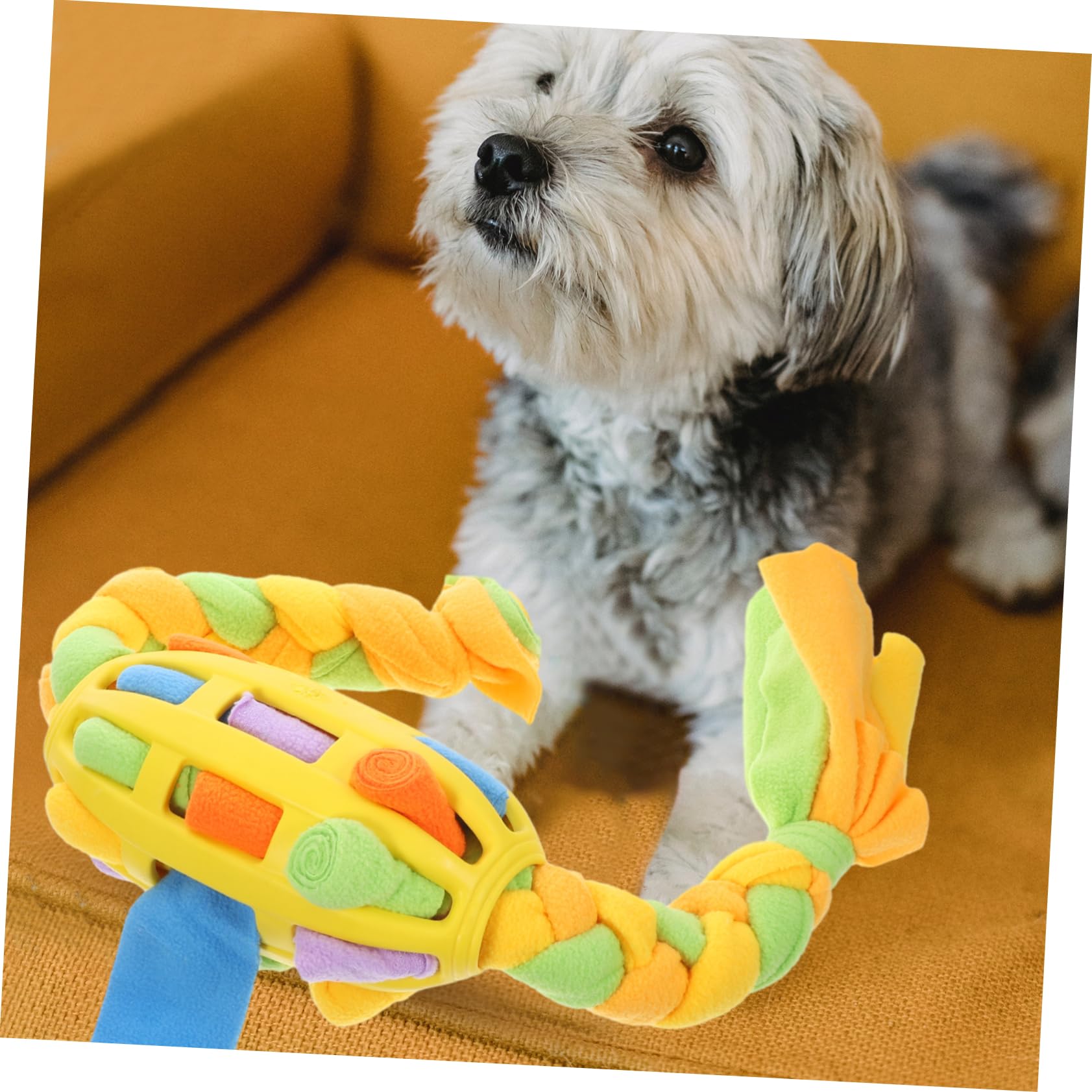 BESPORTBLE 4pezzi Palla Interattiva Per Cani Con Dispenser Di Cibo e Gioco Stimolante Perfetta Per La Noia e Promuovere Una Corretta Digestione