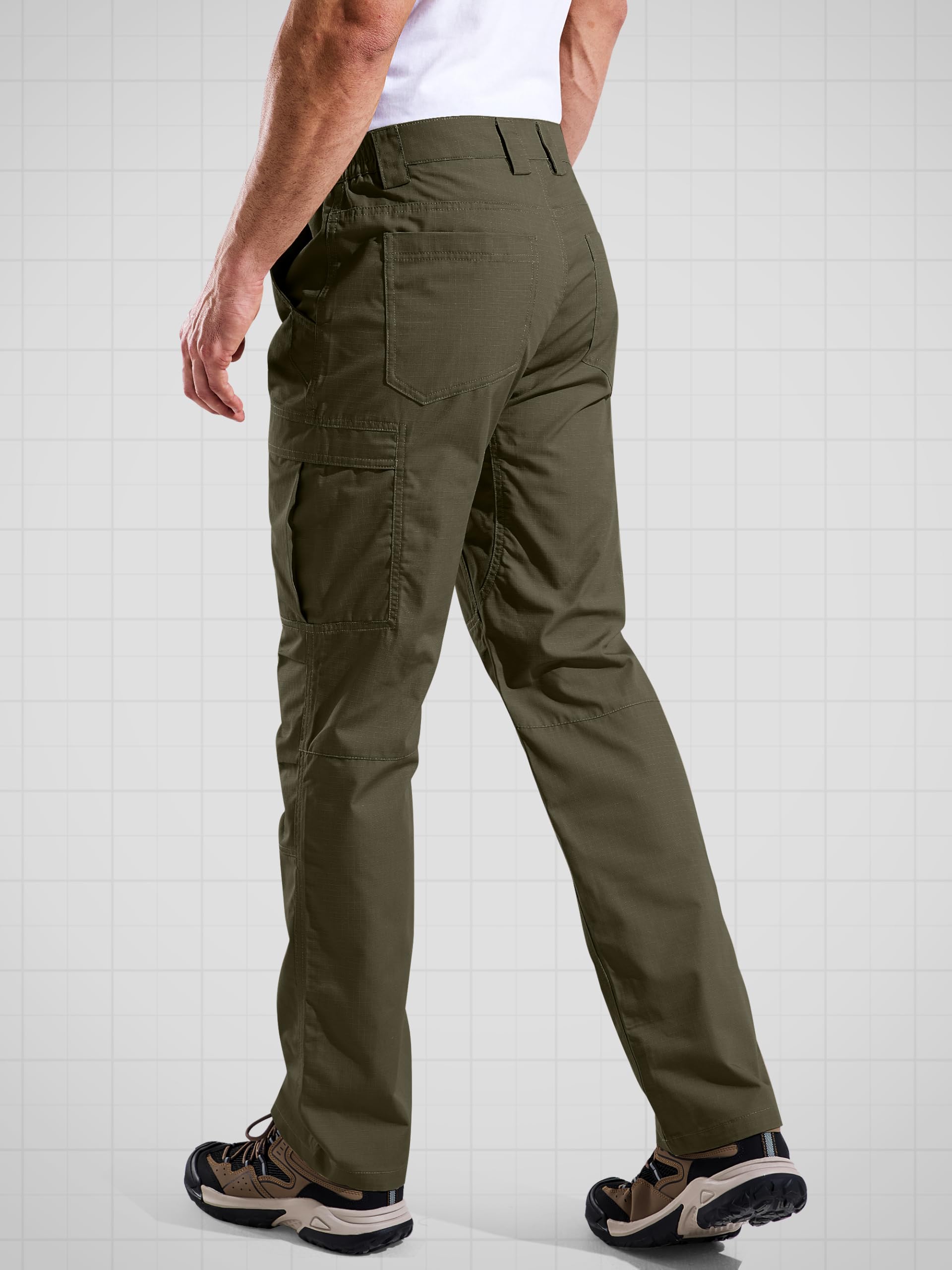 FREE SOLDIER pantalones cargo para hombre resistentes al agua Ripstop tácticos de trabajo ligeros senderismo aire libre clásico