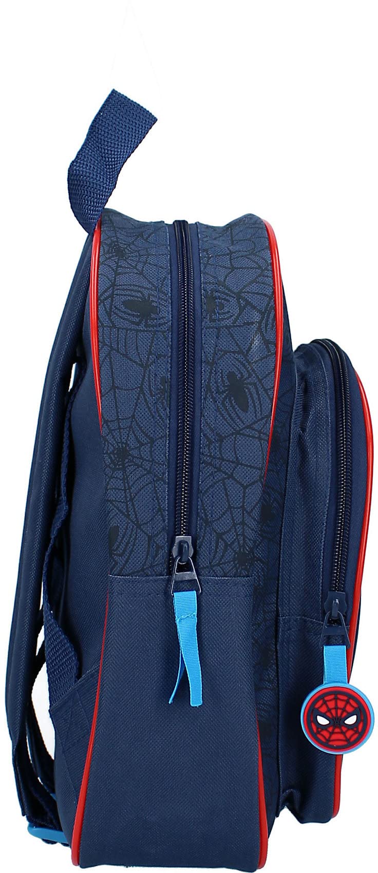 Marvel Zainetto Zaino Scuola Elementare Medie Bambino Ragazzi Avengers Spiderman Blu 31 x 25 x 9 cm