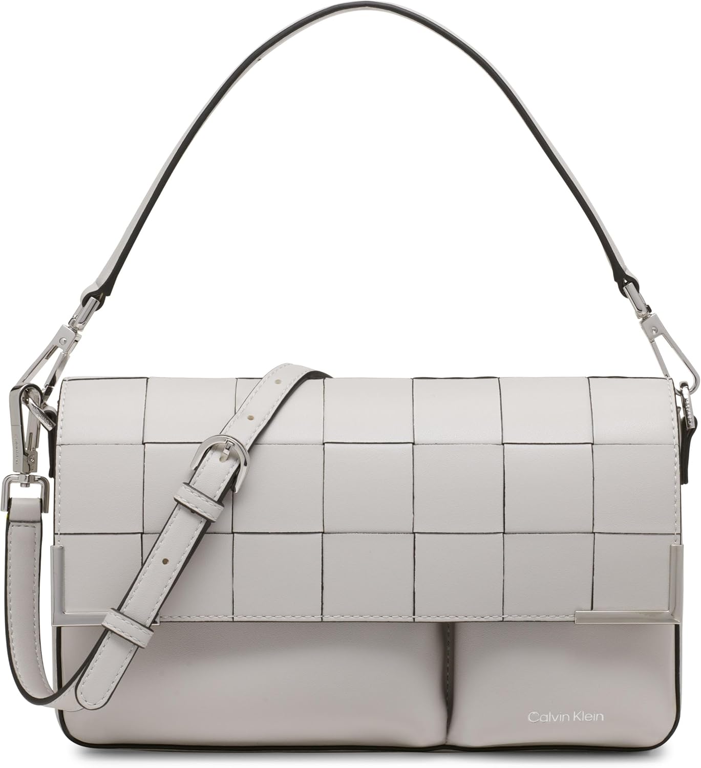 Calvin Klein Women's Mica Organizational Flap Demi Shoulder Bag & Crossbody
