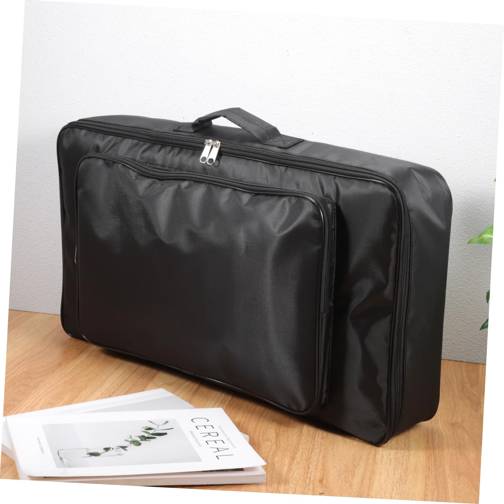 Gepolsterte Pedalboard Tasche aus Nylon Schwarz Abriebfest und Geräumig für Gitarrenpedale zur Aufbewahrung von Effektpedalen bei Live Auftritten