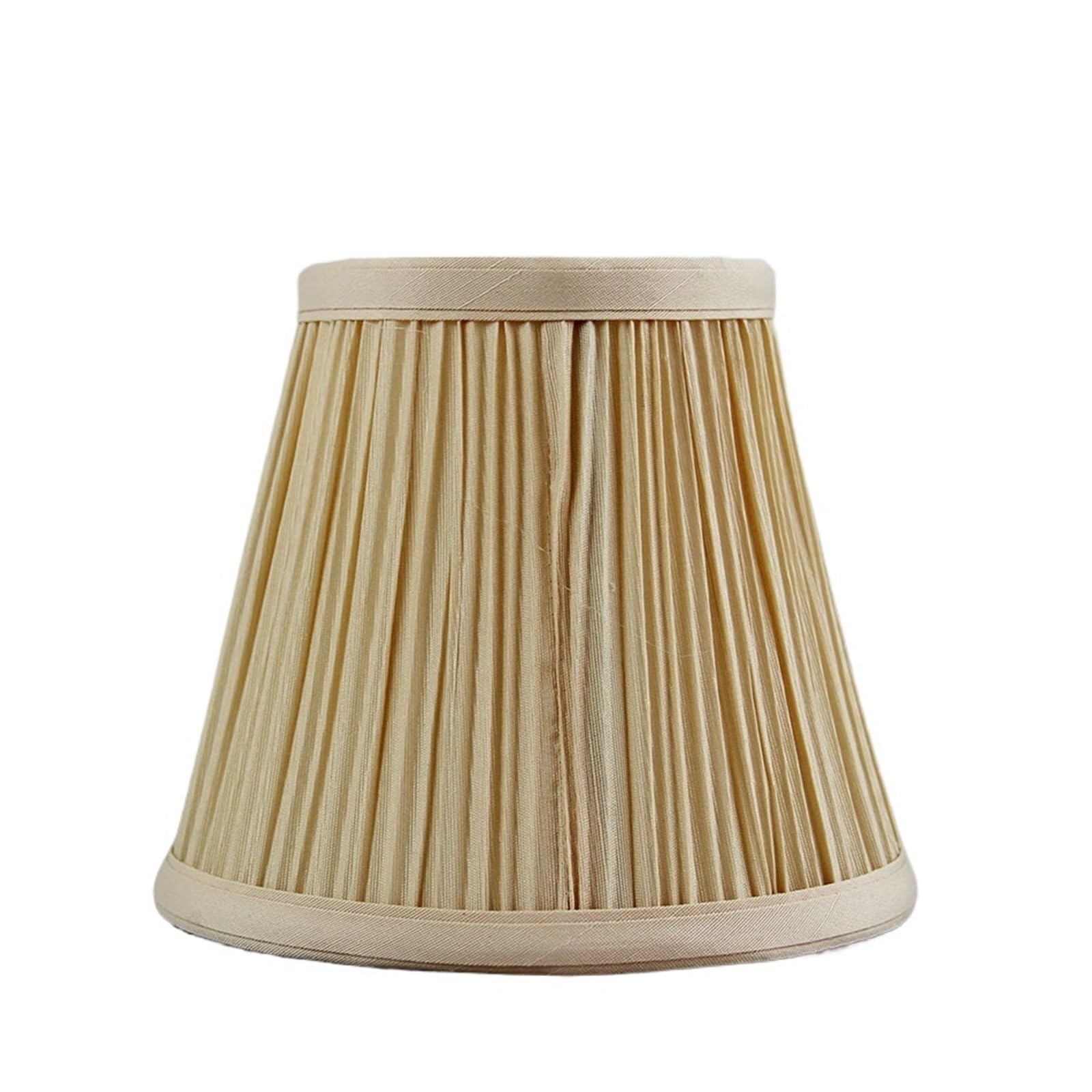 HKYBCF Lamp Shade Dia 15cm/5.9inch Chandelier Fabric Lamp Shades for Wall Lampshade for, Clip On for Bedroom