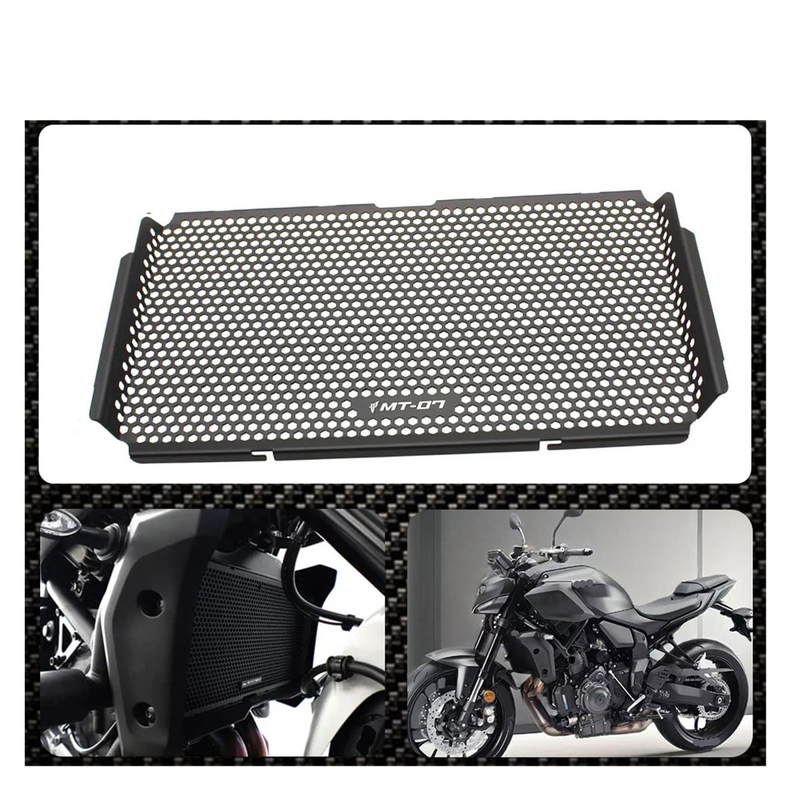 Protezione Griglia Radiatore Per MT07 2025 Forniture Accessori Moto Griglia Di Protezione Della Motocicletta Copertura Ventola Protezione Del Radiatore Piastra Motore