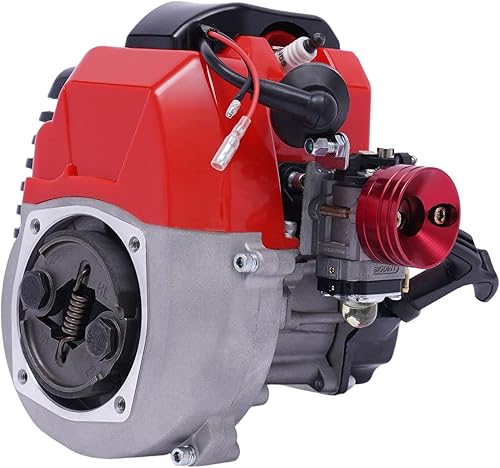 Miniatura 8 de Motor de bicicleta motorizado Motor de 2 tiempos 49CC Motor de bicicleta de gas Scooter Motor de gasolina Ail refrigerado para scooter de vapor