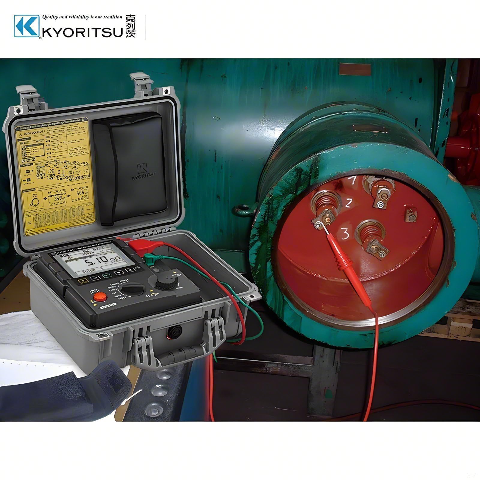 Japan Quality KYORITSU Digital Analog Insulation Continuity Tester KEW 3128 12000V 35T? HIGH Voltage Insulation Tester Insulation Tester Ohm Tester Resistance Meter Tester Megohmmeter
