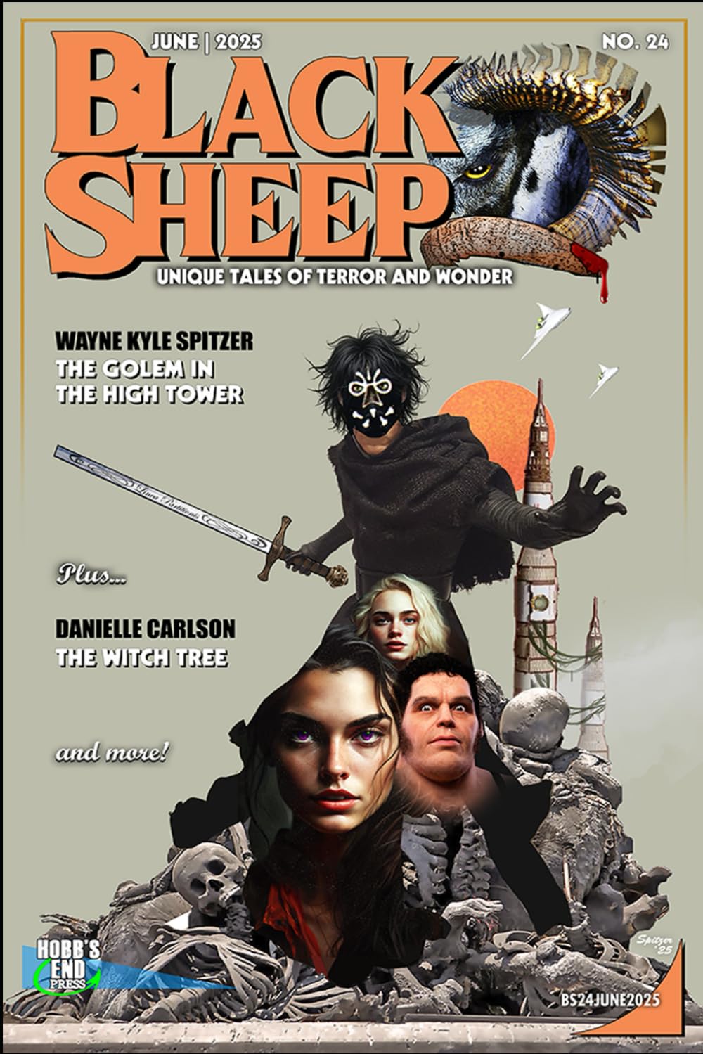 Black Sheep: Unique Tales of Terror and Wonder No. 24: June 2025