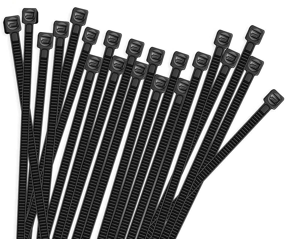 Gilhot® Cable Zip Ties Heavy Duty 450 MM [Size 18 INCH], Ultra Strong Plastic [Polyamide] Wire Ties with 49 Pounds Tensile Strength, Nylon Tie Wraps with 4.8 MM Width (100, BLACK) (B0B6JLMJYK) Amazon Price History, Amazon Price Tracker