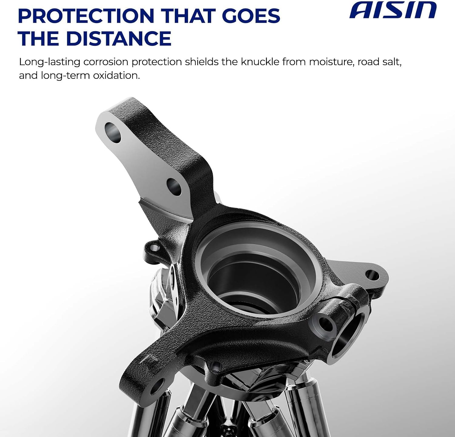 AISIN AFTERMARKET JSKT-00099 Front Left Steering Knuckle - Compatible with Toyota Highlander 2001-2003, Lexus NX300 2018-2020, NX200t 2015-2017, NX300h 2015-2020