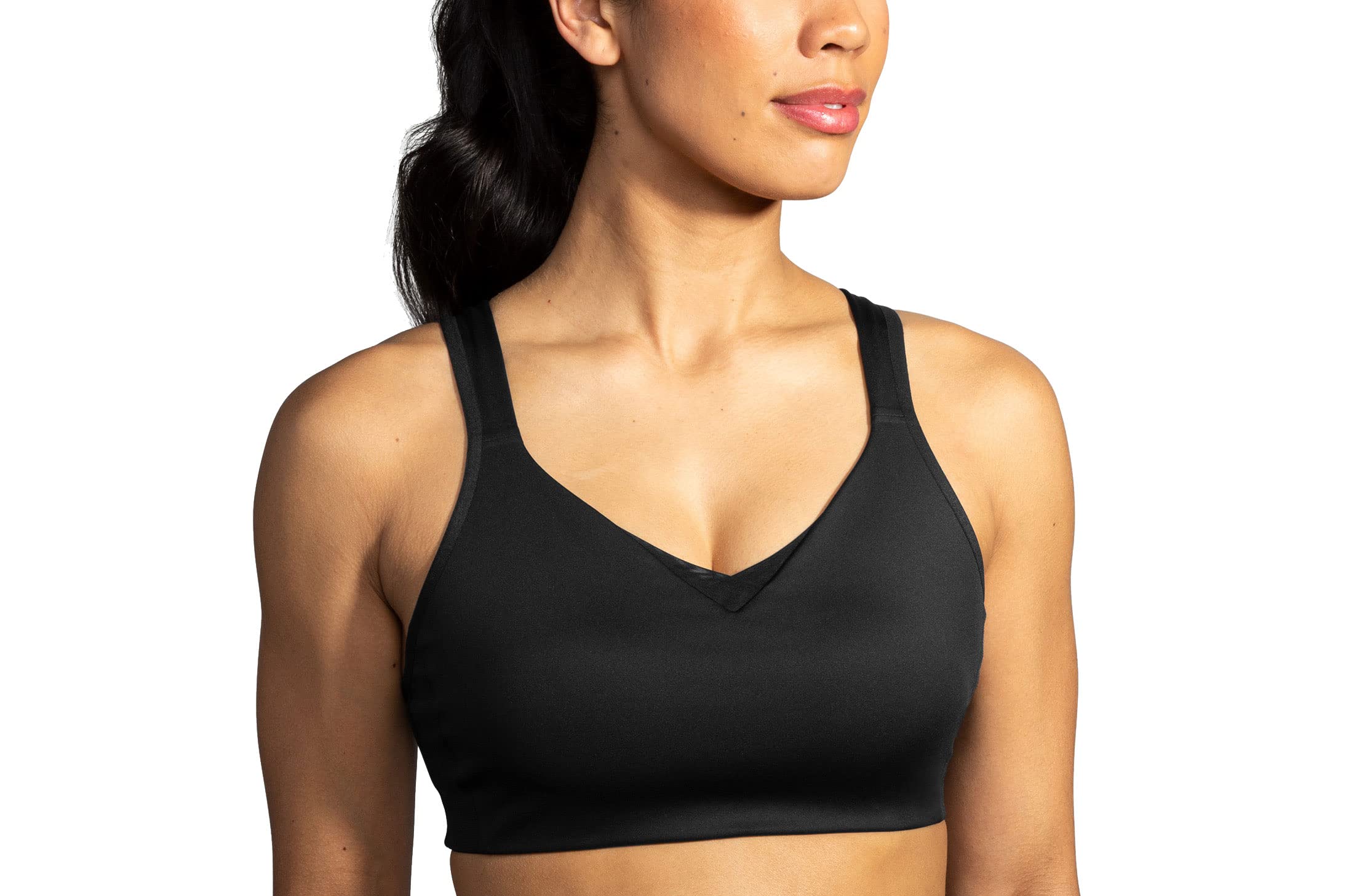Brooks Women's Convertible Run Bra for High Impact Running, Workouts & Sports with Maximum Support
