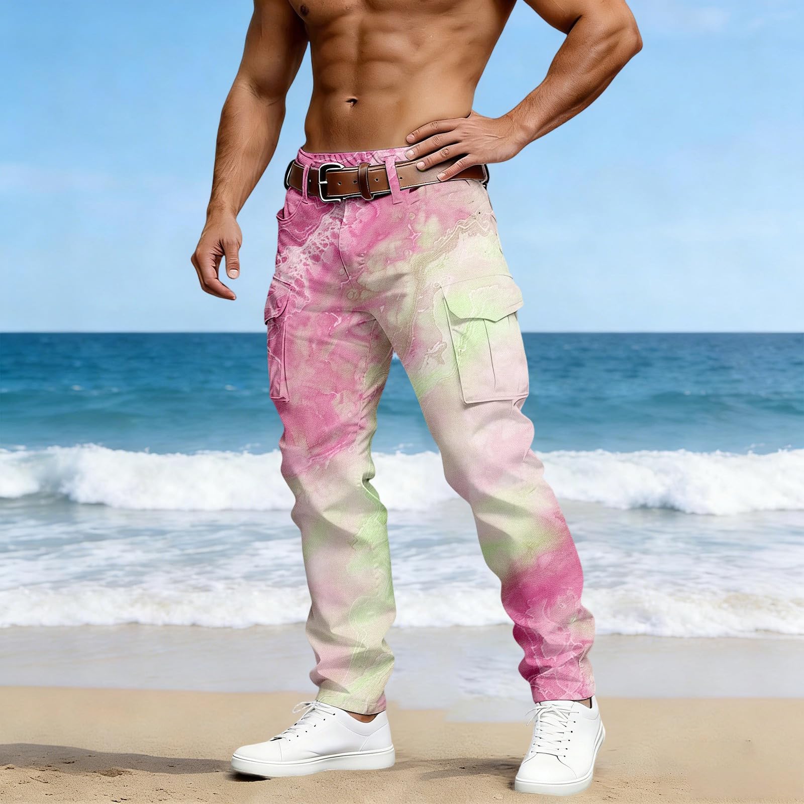 Pantalon De Travail Renforcé avec Poches Stretch Homme Élasthanne Nombreuses Cargo Kaki Noir Chic Jogging Sport Survetement Bermuda Poche Chantier Court Leger Été
