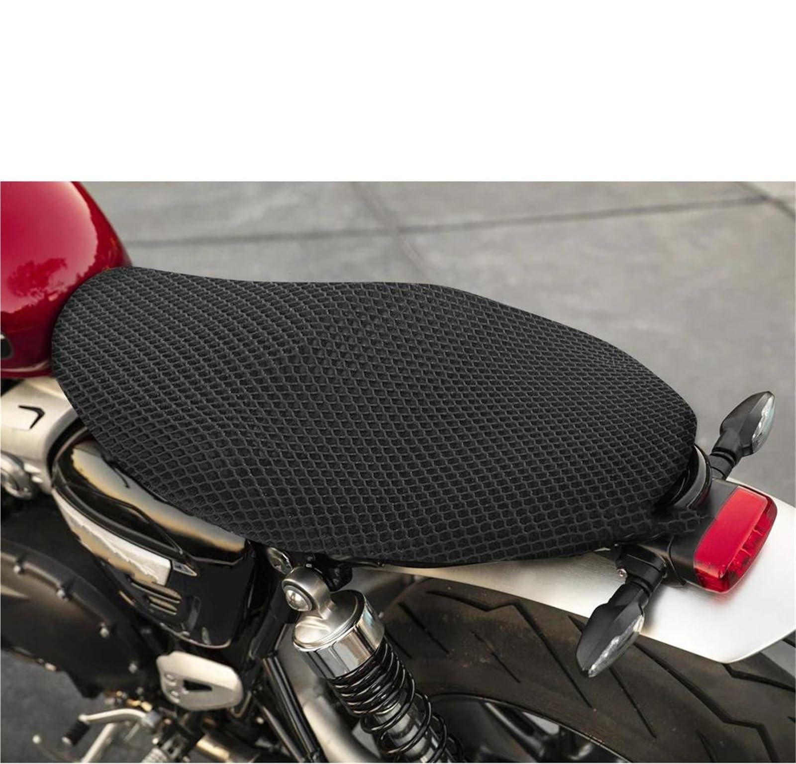 Parte a due ruote Coprisedile Traspirante In Rete A Nido D'ape Per Accessori Motociclette Per SpeedTwin 900