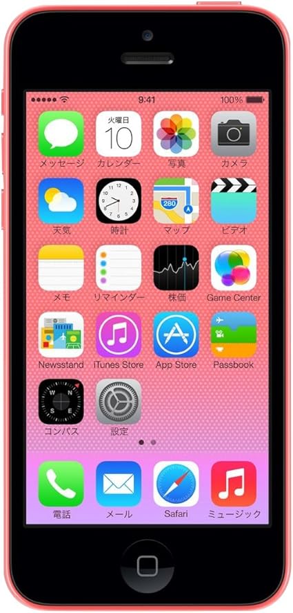 Amazon Apple Iphone 5c 32gb ピンク Docomo 白ロム Mf153j Apple アップル 携帯電話 スマートフォン本体