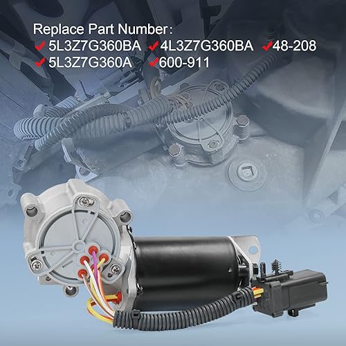 Miniatura 4 de Actuador de motor de cambio de caja de transferencia 600-911 compatible con Ford F150 2004-2008, Lincoln Mark LT 4WD 2006-2008 Reemplazo #