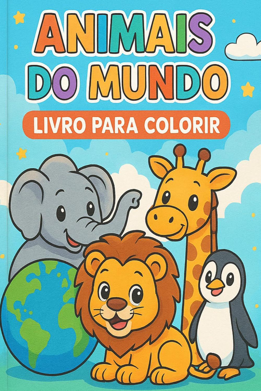 ANIMAIS PARA COLORIR: Animais do mundo