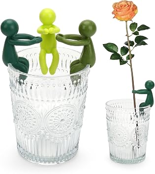 Plant Propagation Friends, Leaf Buddy Plant Support for Sprouts, Stems, Shoots and Cuttings, Growth Tool for a Plant Propagation Station Indoor Garden Funny Gift for Plant Lover 3, Yellow