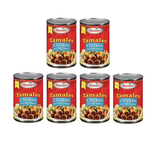 Hormel Tamales de pollo en salsa de chile, 15 onzas (paquete de 6)