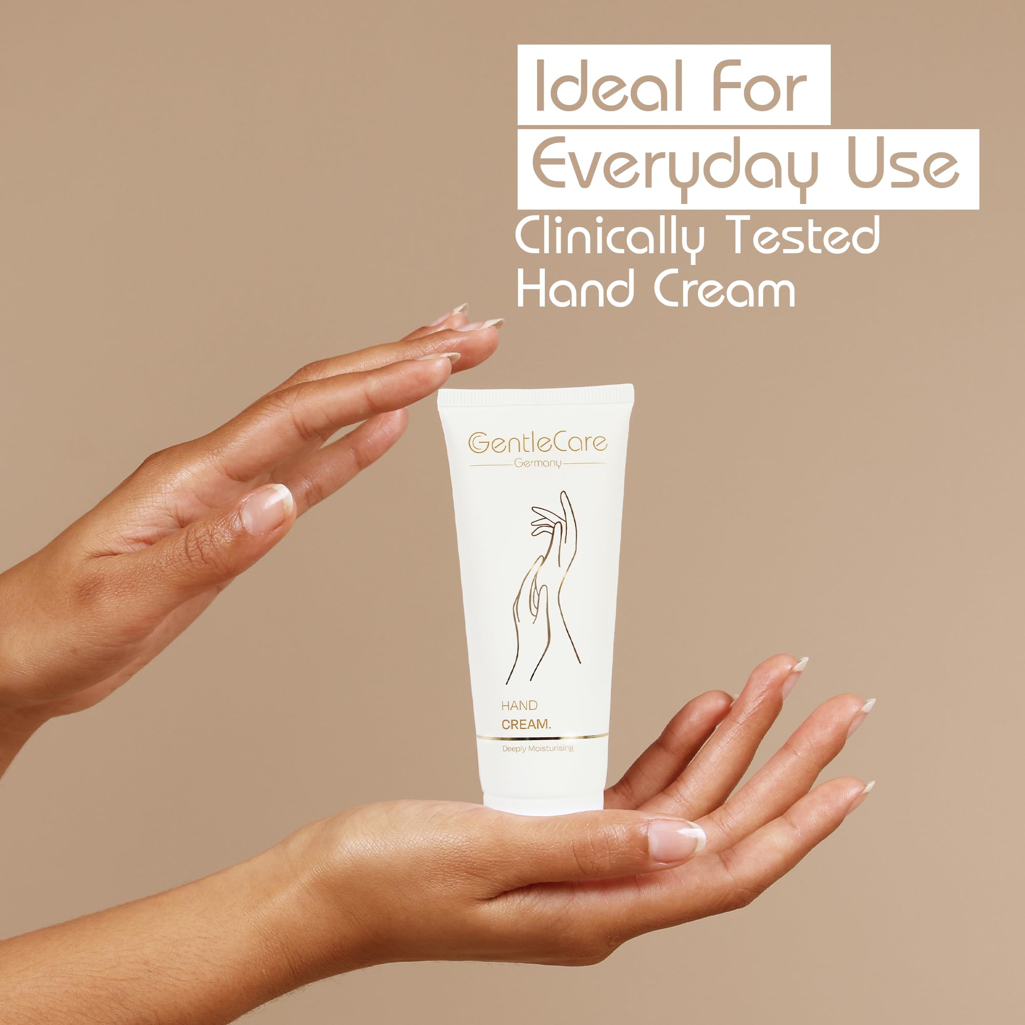 GentleCare Hand Cream for Very Dry Hands, With Zinc & Panthenol, Fast Absorbing, Non-Greasy Hand Moisturiser - Image 2
