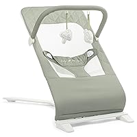 Vista 9 de Mecedora portátil para bebé Baby Delight Alpine Deluxe Para bebés 0-6 meses Tela 100 % de algodón orgánico certificado por la Norma Mundial