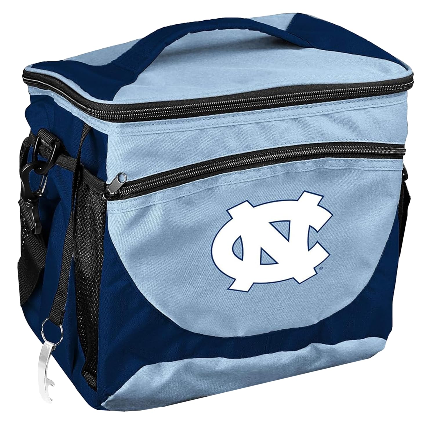 Logo Brands NCAA Unisex Adult 24-Can Cooler with Bottle Opener and Front Dry Storage Pocket, One Size, Multicolor