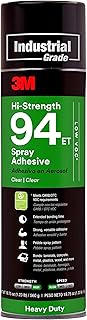 3M Hi-Strength 94 ET Spray Adhesive Low VOC <20%, Clear, Net Wt 19.8 oz