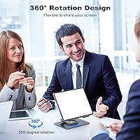 Vista 5 de Laptop Bracket Tablets Bracket Multifunctional Desktop Lazy Bracket 360 Degree Rotation Foldable Stand