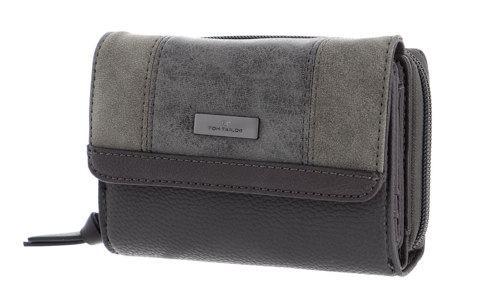TOM TAILOR Juna Women's Wallet, Gray, one Size