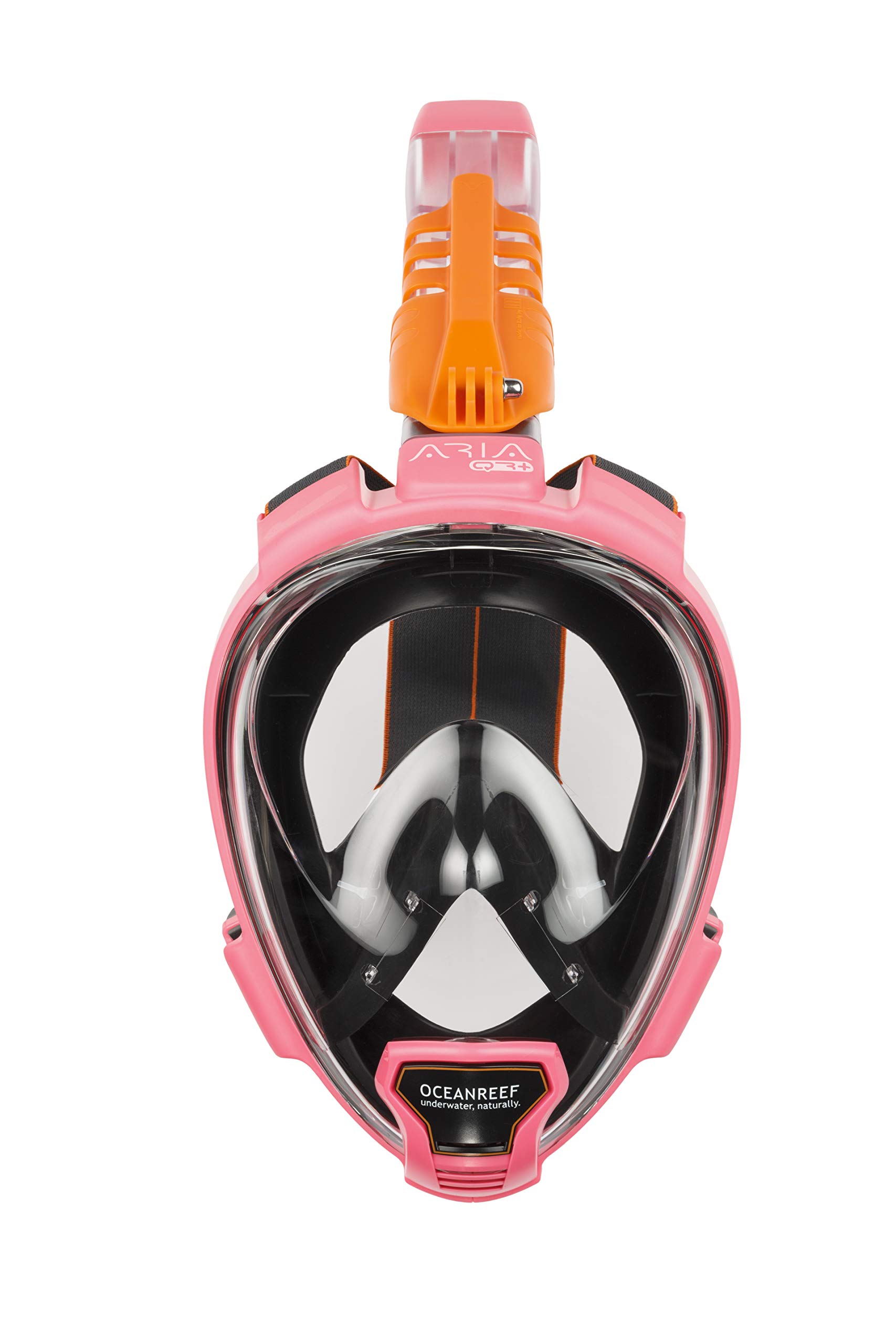 OCEAN REEF - Aria QR + Máscara de Snorkeling de Cara Completa con Boquilla - Visión Acuática de 180 Grados