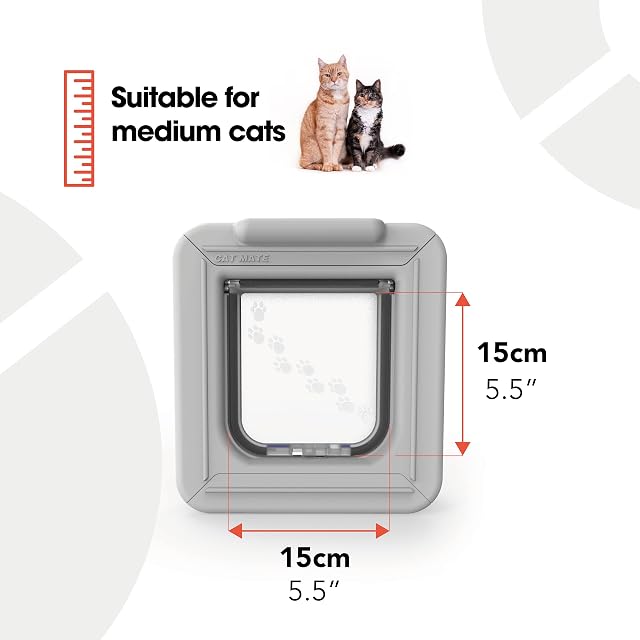Foto 6 de 8 de Karlie K&F Cat Mate Puerta Elite Sel Chip&Disc 2000 g