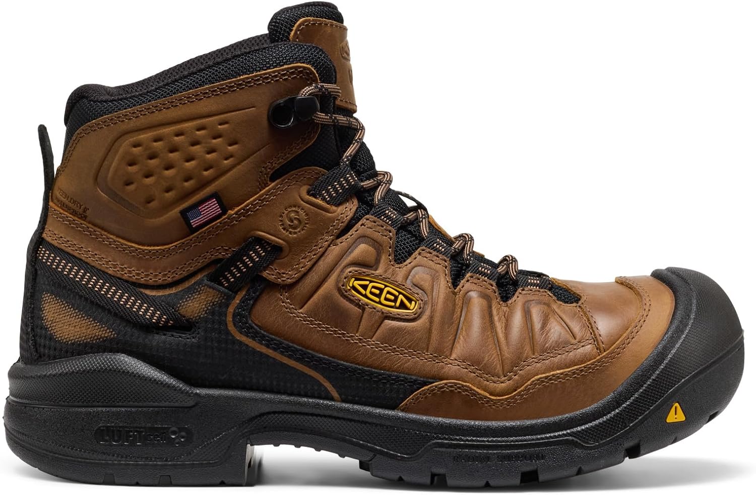 KEEN Utility mens Targhee 4 Mid Height Composite Toe American Built Waterproof Durable Construction - Image 2