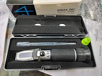 LABART Brix Refractometer With Atc, Handheld Brix Meter 0-32% Portable ...