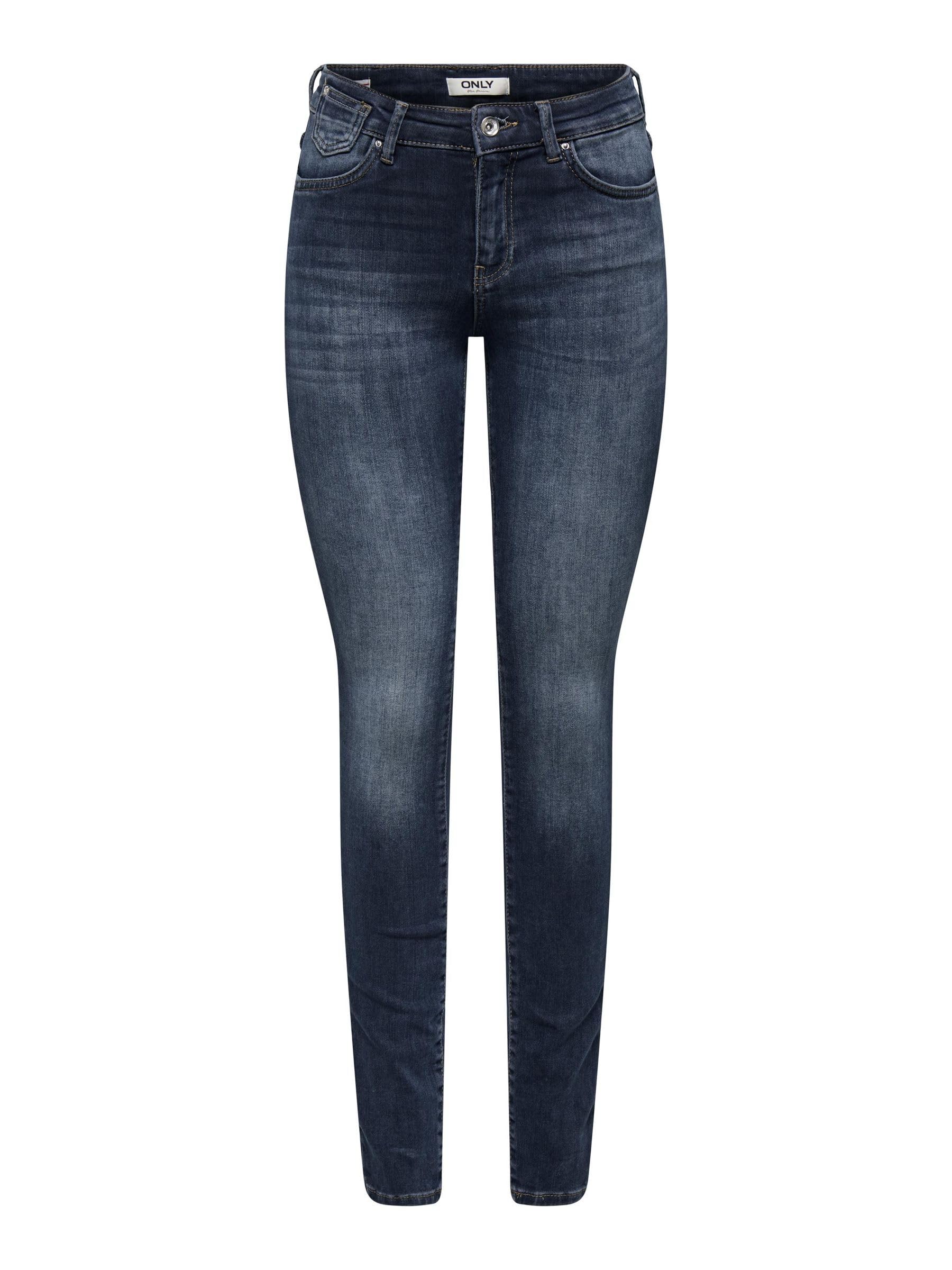 ONLY Female Skinny Jeans ONLBLUSH Mittlere Taille Skinny Fit Knöchellang Jeans